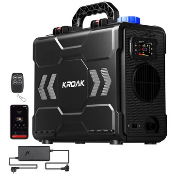 KROAK TB2 12V 24V 8KW 6L Car Parking Heater Toolbox 2 Upgraded Diesel Air All in One Heater bluetooth APP Control for Cars Trucks Boats Buses RVs