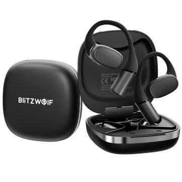 BlitzWolf® BW-V49 OWS Earbuds bluetooth Earphones Spatial Audio Powerful Bass Directin Tone Intelligent Noise Reduction HD Calls Comfort Wear Sports Headphones