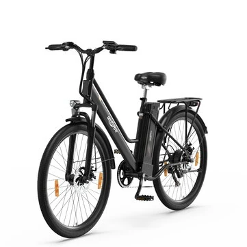 [UK DIRECT] ONESPORT OT18 Electric Bike Upgarde Version 7-Speed 36V 14.4Ah Battery 250W Motor 26inch Tires 40-60KM Max Mileage 135KG Max Load Electric Bicycle