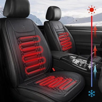 12-24V Car Seat Warmer Heated Cushion Mat Electric Car Seat Pad Winter Heated Car Seat Cushion Universal Car Seat Protector Cover Pads