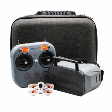 EMAX Tinyhawk Nanoscout Analog 65mm 1S Whoop FPV Racing Drone BNF/RTF with 08015 22000KV Motor RunCam Nano 3 Camera