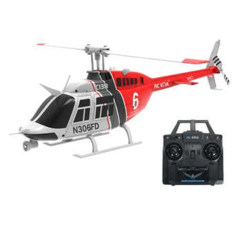 RC ERA C138 Bell 206 2.4G 6CH 6-Axis Gyro 1:33 Scale Altitude Hold Flybarless RC Helicopter RTF