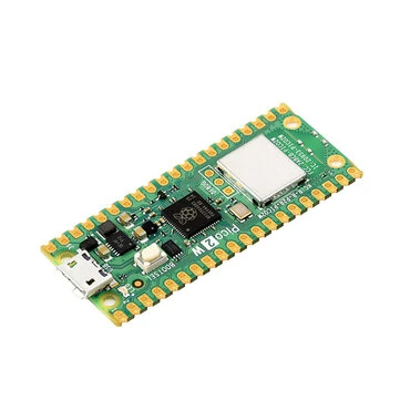 Raspberry Pi Pico 2W Microcontroller RP2350 Dual-Core Cortex-M33 Hazard3 RISC-V 2.4GHz Wi-Fi Bluetooth 5.2 Development Board