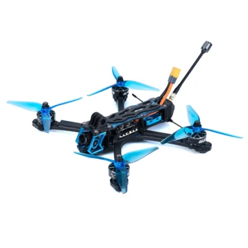 Axisflying Manta 5 SE Suqeshed X Smurfs PNP FPV Racing Drone with TBS / ELRS 2.4G Optioned GPS