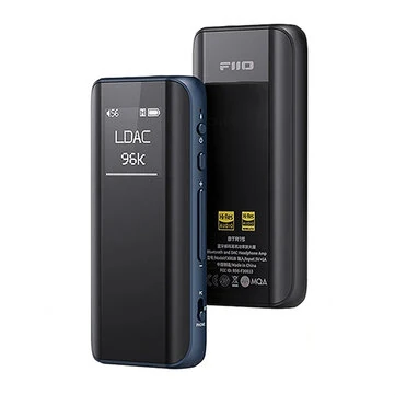 FiiO BTR15 bluetooth Receiver USB DAC AMP Hi-Res Headphone Amplifier ES9219MQ*2 DSD256 LDAC/aptX 3.5mm 4.4mm Outputs