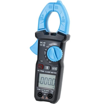 FNIRSI MC-40 High Precision Clamp Meter 600A True RMS Auto Ranging Intelligent Anti-burning Multimeter with Backlight and NCV Measurement