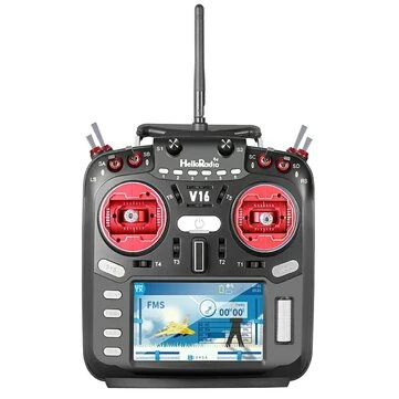 HelloRadioSky V16 MAX ELRS 4in1 Multi-protocol VG01 Hall Gimbals EdgeTX & OpenTX Radio Transmitter with Touch Screen AI Voice Control for FPV Drone Helicopter RC Airplane