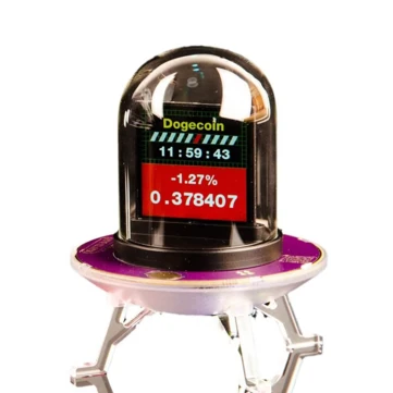 UFO-CLOCK Creative Weather Clock LED Display Multi-function UFO-CLOCK Creative Weather Stock Exchange Rate Clock