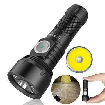 Lumintop GT NANO 3.0 400M EDC Thrower Flashlight with 10280 Battery, Mini Size 700LM High Power Output USB C Rechargeable Mini Torch Powerful Camping Lantern