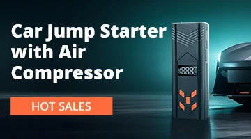 Car Jump Starter with Air Compressor