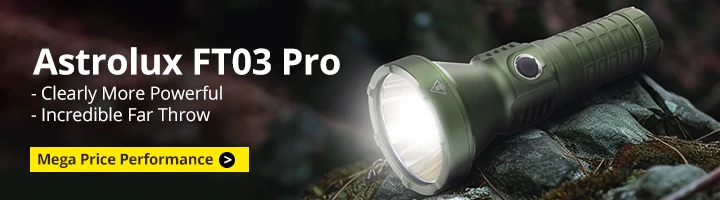 $38.89 Get Astrolux FT03 Pro