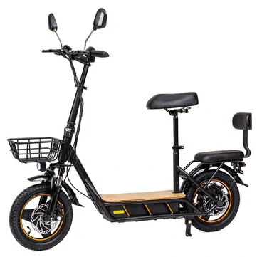 [EU DIRECT] Kukirin C1 Pro 2024 Vesion 48V 26Ah 500W (PEAK 802W) 14 Inches Folding Off-Road Tire Electric Scooter With Seat 100KM Mileage Max Load 120KG