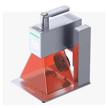 Longer Nano 6W Portable Laser Engraver Ultra-Fast 5000mm/s Speed High Precision 0.05mm User-Friendly App Control Wood Metal Engraving