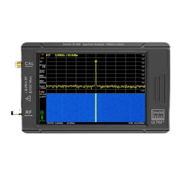 TinySA ULTRA Plus ZS406 Handheld Spectrum Analyzer 900MHz-5.4GHz 20dB LNA Module 3.98 inch IPS-TFT LCD 5000mAh Battery Portable Analyzer