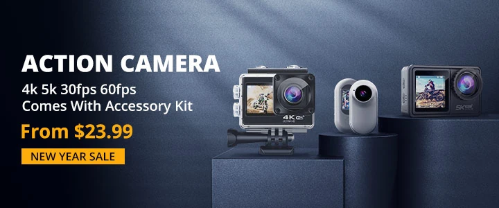 Action Camera New Year Sales