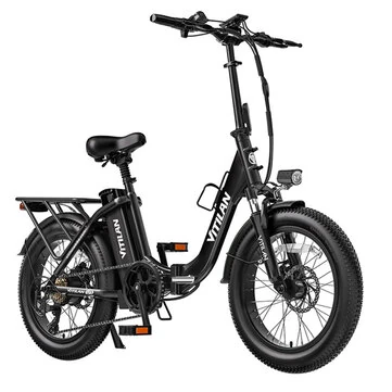 [EU DIRECT] Vitilan U3 Electric Bike 48V 13Ah Battery 750W Motor 20inches Tires 48-70KM Max Mileage 150KG Max Load Electric Bicycle