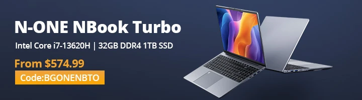 N-ONE NBook Turbo Laptop