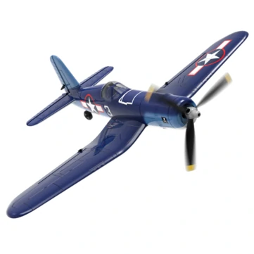 VolantexRC Mini F4U V2 EPP 400mm Wingspan 2.4G 4CH 6-Axis Gyro One Key Aerobatics XPilot Stabilization System RC Airplane Glider Warbird RTF for Beginner