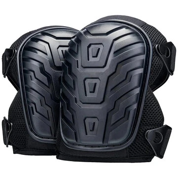 1 Pair Of Professional Knee Pads with Thick Gel Pads Double Straps Adjustable Clips Protective Knee Pads for Home Working Gardening Construction