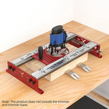 ENJOYWOOD Rout-N-Plane Bench Top Board Mill Capacity Router Sled For Flattening & Surfacing Cutting Boards Glued-Up Panels