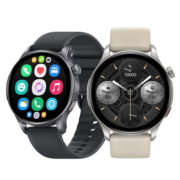 [2025World Premiere]Zeblaze Btalk 3 GPS 1.43inch AMOLED Display GPS Double Straps 3ATM Waterproof bluetooth Call Heart Rate Blood Oxygen Monitor Sleep Monitoring Female Tracking Breathing Training Multi-sport Modes Smart Watch