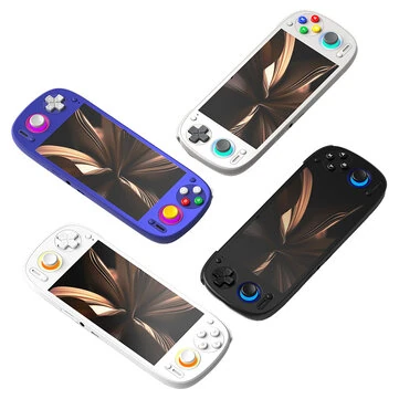 Retroid Pocket 5 SD865 8+128G Handheld Gaming Console 5.5-inch OLED Screen WiFi6+BT5.1 Android Pocket Video Game Player with RGB Joystick Console