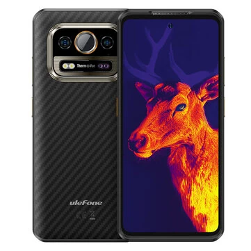 Ulefone Armor 25T Thermal Imaging 12GB 256GB 50MP Dual Camera 64MP Night Vision Helio G99 6.78 inch 120Hz 6500mAh 33W Fast Charge Wireless Charge Android 14 NFC IP68 IP69K Waterproof 4G Rugged Smartphone