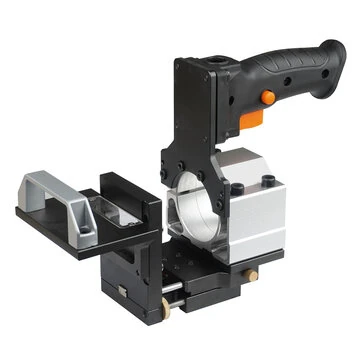 GANWEI 2-In-1 Slotting Adjustable Wood Trimming Machine Holder Eletric Trimmer Holder Bracket for 65mm Trimming Machine