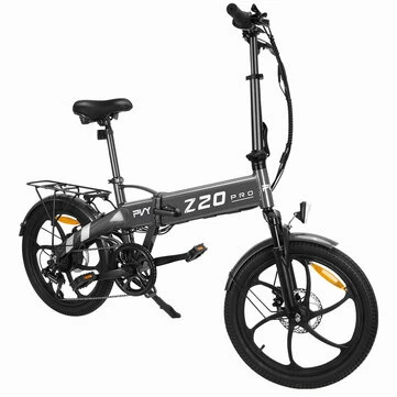 [EU DIRECT] PVY Z20 PRO Electric Bike 36V 14Ah Battery 500W Motor 20inch Tires 100KM Max Mileage 150KG Max Load Folding Electric Bicycle