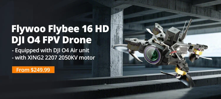 Flywoo Flybee 16 HD DJI O4 RC FPV Racing Drone