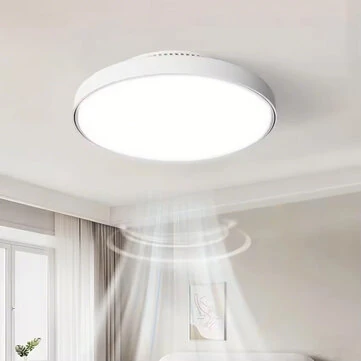 Leafless Ceiling Fan Lamp Purification & Sterilization LED Dimmable Ceiling Fan Light Bedroom Fan Ceiling Lamp Eye Protection Full Spectrum Fan Lamp