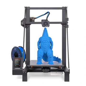 [EU/US Direct] LONGER LK5 Pro 3D Printer Upgraded Edition, Dual Blower Fan, 90% Pre-Assembled, Silent Motherboard, 300*300*400mm