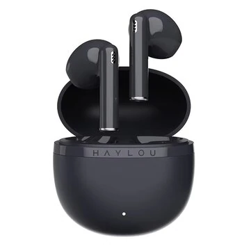 HAYLOU X1 Plus TWS Earbuds Wireless bluetooth 5.4 Earphone 12mm Dynamic Driver 4 Mic ENC Call Noise Cancelling 24h Playtime Low Game Latency Touch Control Semi-in-ear Sports Headphones