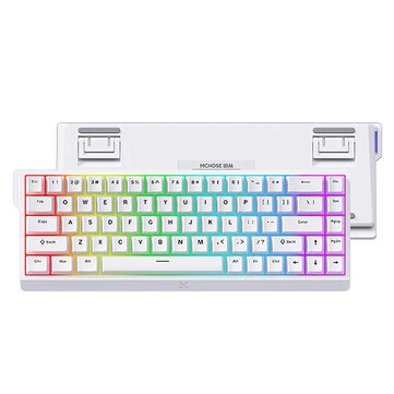 MCHOSE Ace 68 Magnetic Switch Mechanical Keyboard 60% Layout 68 Keys RGB Hot Swap 8K Polling Rate E-sports Version USB Wired Gaming Keyboards