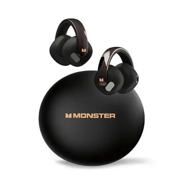 Monster XKT30 TWS Earbuds Wireless bluetooth 5.4 Earphone 360° Panoramic Sound Bass Enhancement Intelligent Call Noise Reduction 16H Playtime Earclips Headphones