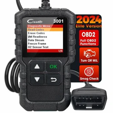 LAUNCH CR3001 Car OBD2 Scanner Full Automotive Diagnostic Code Reader Multilingual Engine Free Update 2024 Upgrade