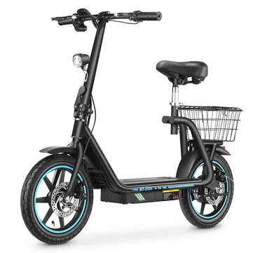 [EU DIRECT] HONEY WHALE M5 Elite Electric Scooter with Seat 500W Motor 48V 13AH Removable Battery 14inch Tires 40-45KM Max Mileage 120KG Max Load HONEYWHALE M5 Elite