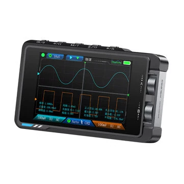 FNIRSI DS215H 2 in 1 Digital Oscilloscope 50MHz Bandwidth 250MSa/s Dual Channel Portable with Signal Generator