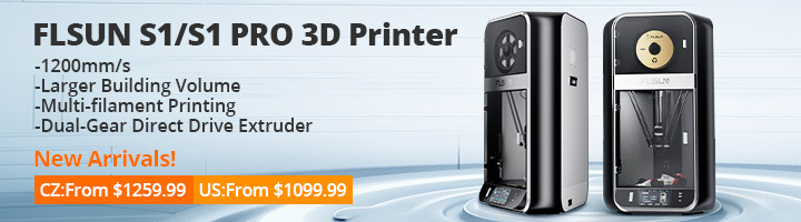 New Arrivals FLSUN S1/SI PRO 3D Printer 