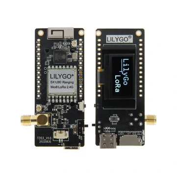 LILYGO® T3S3 ESP32-S3 LoRa SX1262/SX1276 SX1280 2.4G Development Board WiFi Bluetooth Wireless Module 0.96 Inch OLED Display Type-C