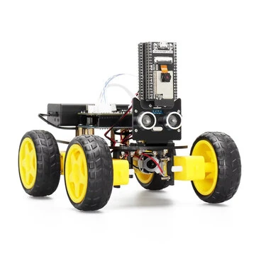 Tscinbuny ZYC0115 4WD Smart Robot Kit with ESP32 Camera WiFi Control for Arduinos Programming Car Kit