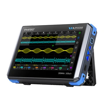 FNIRSI DPOS350P 4-IN-1 350MHz 1GSPS Tablet Oscilloscope Signal Generator Spectrum Analyzer Frequency Response Analyzer