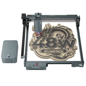 [EU Direct]ATOMSTACK A40 PRO V2 48W Laser Engraver with Auto Air Assist High Accuracy Laser Cutting Engraving Machine for Wood, Stone, Metal, Acrylic, Leather, Jewelry