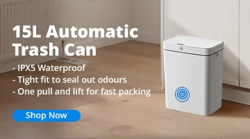 15L Automatic Trash Can
