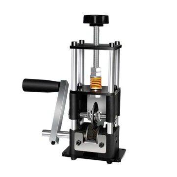 Wire Stripper Machine 0.03-1 Inch Drill Powered Hand Crank Portable Steel Frame Adjustable Carbide Blades Scrap Copper Cable Recycling Versatile Wire Stripping Tool