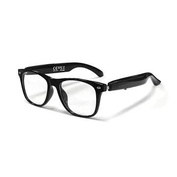 F16 AI Smart bluetooth 5.4 Glasses Real Time Translation 100 Languages Music Calling Type-C Charging Anti Blue Light UV Protection Touch Control Dual Motherboard Design Smart Glasses