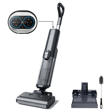 [EU Direct] Proscenic F20A Cordless Vacuum and Mop, 35min Runtime, LED Screen, Self-Cleaning & Air Drying, All-Around Edge Cleaning, App Control, Solid-Liquid Separation
