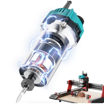 [EU Direct]TWO TREES 30000RPM 800W High Power Motor Woodworking Router Trimmer for CNC TTC450/TTC450 PRO/TTC450 Ultra