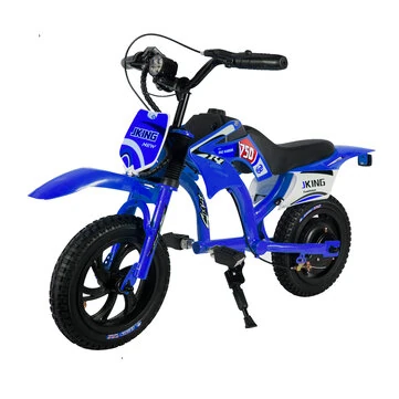 [EU Direct] JKING C6 Electric Dirt Bike 25.2V 2.6AH Battery 200W Motor 12inches Tires 12KM Max Mileage 50KG Max Load Kids Electric Scooter for 3-12 Years Old