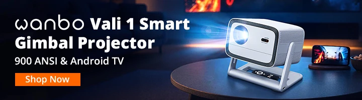 [Netfilx Certified]Wanbo Vali 1 Smart Gimbal Projector
